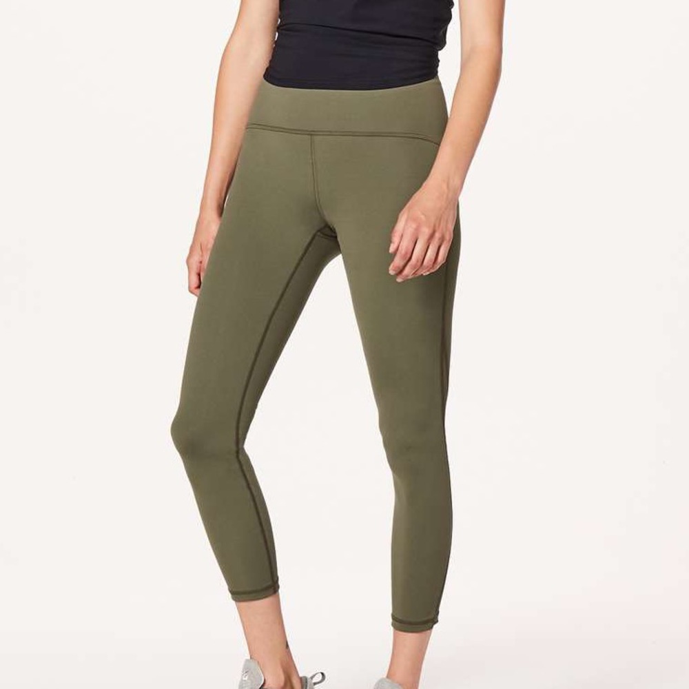 Lululemon Train Times 7/8 Pant Sage Size 4